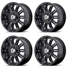 Black 8 Lug Wheels Pin On Wheels