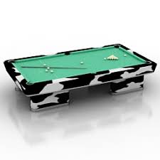 Billiard Table 3d Model Billiard Table Billiards Table