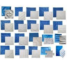 Através de uma estrutura montada contra a parede ou com aplicação direta na própria parede. Kit 20 Formas Gesso 3d Borracha E Plastico Nas Americanas