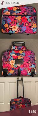 Create your virtual wish list by pinning vera bradley items for a chance to win up to $500 worth of styles! Vera Bradley Floral Fiesta Rolling Work Bag Work Bag Bags Vera Bradley