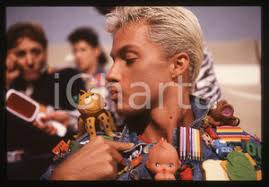 35mm vintage slide* 1989 FINALMENTE VENERDI' Terry BEEMAN ritratto  ballerino (3)