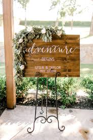 Wedding Welcome Sign Ideas Unique Welcome Wedding Sign Ideas Our Adventure Begins Sp Spring Wedding Decorations Greenery Wedding Decor Wedding Boquet