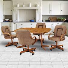 Home › clearance › stanley dining table & caster chairs. Douglas Furniture Lizzie 5 Pc Caster Dining Set Dinette Online
