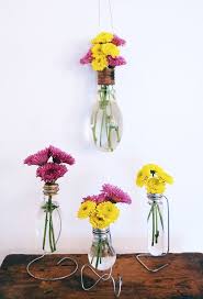 Tenía muchas ganas de tener un ramo de flores de algodón y otro de lunaria; Bombillas Flores Amarillas Rosas Bombillas Recicladas Decorar Bombillas Artesanias De Bombilla
