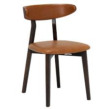 The soli dining chair is a trim; Boma Dining Chair Tan Leather Oak Barker Stonehouse