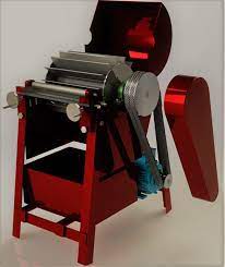 Mild steel banana fiber extractor. Tanzania Great Banana Fibre Extractor Production Rate Is High And Banana Fibre Is Clean 3d Cad Model Library Grabcad