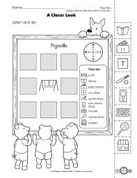 The Mailbox Social Studies Worksheets Cardinal Directions Map Skills