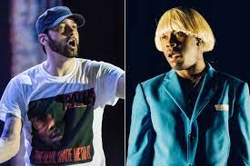 Tyler, the Creator Heard Eminem's Homophobic Slur, Seems Unbothered –  Rolling Stone