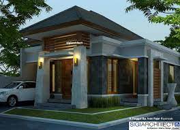 Rumah limasan modern aksen batu. 44 Rumah Moden Ideas Rumah Moden Rumah Minimalis Rumah