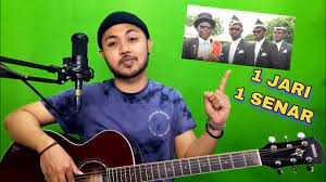 Tutorial Melodi Coffin Dance Cuman Pake 1 Jari 1 Senar Guitar Youtube