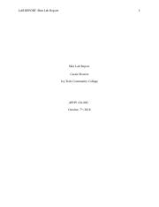 Skin Lab Report Docx Lab Report Skin Lab Report 1 Skin Lab Report Cassie Bowers Ivy Tech Community College Aphy 101 00c October 7th 2018 Abstract The Course Hero