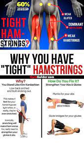 Hamstrings Workout: Improve Hamstring Strength And Definition -  Gymguider.com | Hamstring Stretching Exercises, Tight Hamstrings, Hamstring  Workout