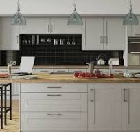 Vietnam Custom Made Framed White Wood Kitchen Cabinets ...
