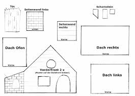 Hexenhausgrundriss Lebkuchenhaus Hausvorlage Lebkuchenhaus Vorlage