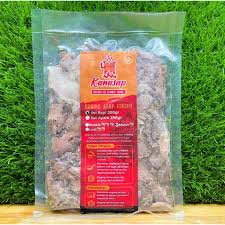 Premium beef dan dimasak dengan cara diasap dan dibumbui dengan bumbu dan proses memasak daging se;i khas kupang ntt dengan sangat. Kanasap Se I Sapi Daging Asap 200 G Aneka Sambal Sei Sapi Enak Promo Halal Shopee Indonesia