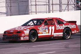 He won two nascar cup series championships with jgr. Bill Elliot In Junior Johnson S Budweiser Ford Thunderbird Nascar Race Cars Ford Racing Racing