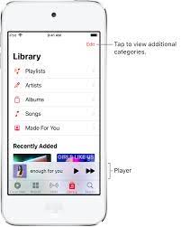 View Albums, Playlists, And More In Music On Ipod Touch - Apple Support