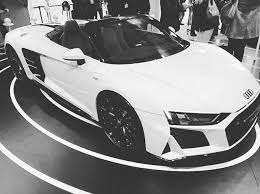 Is It A Spaceship New Stormtrooper Transporter Or The Newr8spyder 2020 Audi R8 Spyder Hatfieldaudi Oooo Audidrive Audi R8 Spyder Audi R8 Audi