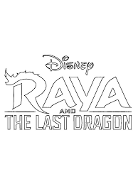 Doch nun sind sie verschwunden und die welt ist aus dem gleichgewicht geraten. Ausmalbilder Raya Und Der Letzte Drache Logo Besteausmalbilder De
