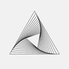 Tatouage Geometrique Triangle Idee Minimaliste Geometrik Dovmeler Optik Illuzyon Sanati Soyut Boyama Sayfalari