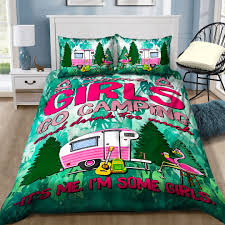 Maybe you would like to learn more about one of these? 3d Some Go Camping And Drink Too Much Its Me Im Some Girls Cotton Bed Sheets Spread Comforter Duvet Cover Bedding Sets