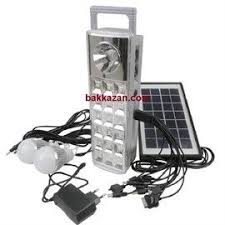 Solar Power Gunes Enerjili Sarjli Lamba Isildak Lamba Ampul Led