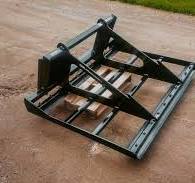 Skid Steer Leveling & Spreading Smudge Bar Attatchment