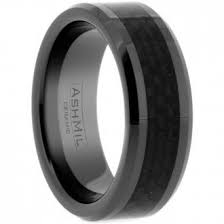 Gq Men Wear Ashmil Hi Tech Ceramic Band With Carbon Fiber Inlay My Son Camren S Wedding Ring Mens Fashion Mens Jewelry Rings For Men