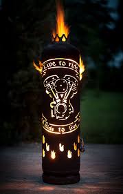 Feuerstelle 2 Zylinder Hergestellt Aus Einer Gasflasche Jmfeuer In 2020 Feuertonnen Feuerstelle Metallfeuerstelle
