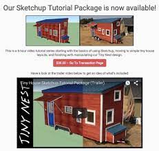 Tiny House Sketchup Tutorial Package Tiny House Layout Diy Tiny House Tiny House