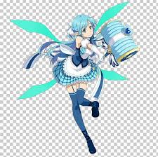 Two purple and blue haired female anime characters, sword art online. Asuna Kirito Sinon Sword Art Online Hair Png Clipart Anime Art Artwork Asuna Sao Blue Hair