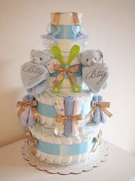 ４段おむつケーキ ツインズベビーboy boy おむつケーキ ベビーシャワーのギフト おむつケーキ 男の子
