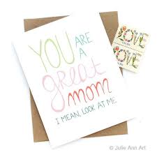 Funny Birthday Cards For Mom From Daughter Funny Mothers Day Card Card For Mom From Daughter You Are Etsy Birthday Cards For Mom Funny Mothers Day Funny Mother