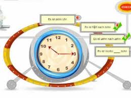 Un sfert impartit la 4 de exemplu= afla sfertul numarului 8 8 impartit la 4=2. Germana Pentru Incepatori Lectia 4 Cat Este Ceasul Youtube