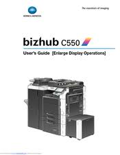 Konica minolta bizhub 164 compatible with the following os: Konica Minolta Bizhub C550 Series Manuals Manualslib