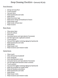Check spelling or type a new query. Deep Clean Main Living Area Checklist Maintaining Motherhood