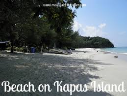 Warna kapas ini berwarna putih. Kapas Island Pulau Kepas Marang Terengganu