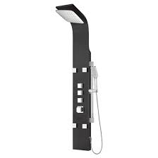 Shower Column With Hand Shower Black Finish Shower Columns Hand Shower Black Finish