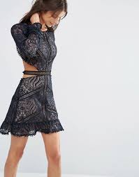 For Love And Lemons Emerie Kleid Mit Zierausschnitt Trendy Dresses Pretty Outfits Boho Dress