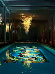 Luxury Articles Stylelist Chihuly Pool Installation Dale Chihuly