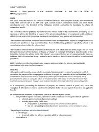 CABAL VS. KAPUNAN Digested Case