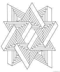 Indeed, coloring books are selling well in the adult market. Geometric Design Coloring Pages Adult Hard To Print Out Printable 2020 408 Coloring4free Coloring4free Com