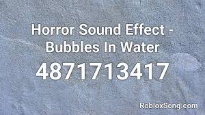 Roblox death sound is very unique and has become popular among all gamer's communities. Horror Sound Effect Bubbles In Water Roblox Id Roblox Music Codes