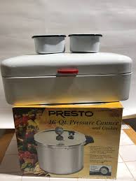 Find great deals on ebay for presto pressure canner. Gleaton S Metro Atlanta Auction Company Estate Sale Business Marketplace Auction Tools And Other Helpful Household Items Item Lot With 16 Qt Pressure Canner Cooker And Metal Storage Containers
