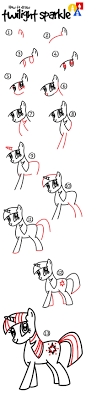 How To Draw Twilight Sparkle Art For Kids Hub Art For Kids Hub Drawing For Kids Art For Kids