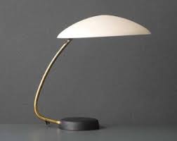 Beautiful Rare Huge Mid Century Cosack Metal Table Lamp Arteluce Stilnovo Era Metal Table Lamps Lamp Stilnovo
