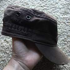 Brown Military Cap Military Cap Cap Military Fashion