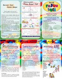 Untuk tingkat paud/tk dan kelas 1 & 2 sd dalam rangka menyambut hari kartini yang akan di adakan di : 30 Trend Terbaru Contoh Pamflet Paud Little Duckling Blog