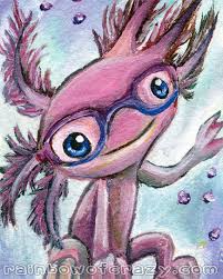Fish drawings kawaii drawings animal drawings cute drawings bird template easy disney drawings kawaii doodles doodle inspiration weird cute axolotl sticker pack, includes one axolotl and 2 small seaweed all of them are paper stickers finished with a glossy uv coating, amazing quality. Susse Axolotl Kunst Salamander Druck Benutzerdefinierte Etsy