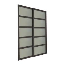 2 panel sliding closet doors. Bali 72 In X 80 In 2 Panel Frosted Glass Sliding Closet Door Lowe S Canada